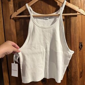 Sunday Best Classic White Tank Top
